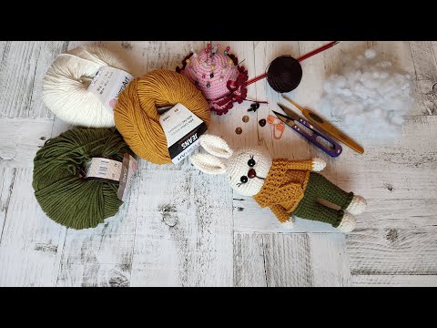 Видео: Зайка Степашка/ Вязаная игрушка/ Символ 2023 года/ Мастер класс