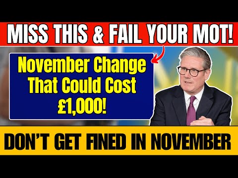 Видео: ⚠️ Правила техосмотра изменятся в ноябре 2025 года — избегайте штрафов, зная эти обновления!