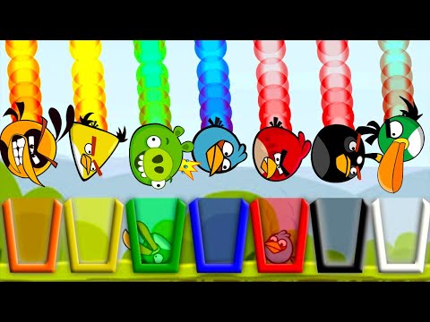 Видео: ЗЛАЯ ДИЧЬ или Злые птицы пьют воду 2. Angry Birds Drink Water 2 с Кидом на крутилкины