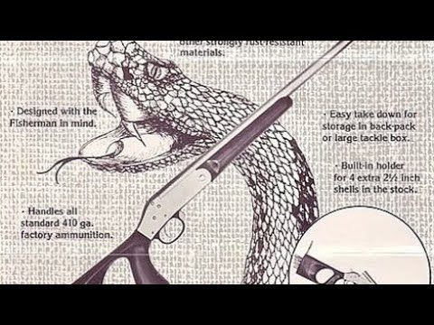Видео: Snake Charmer .410 — Обзор классического ружья для выживания 1980-х годов