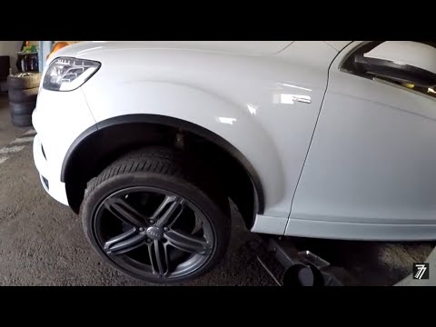 Видео: Проставки на Audi Q7, Porsche, Vw Tuareg 5x130