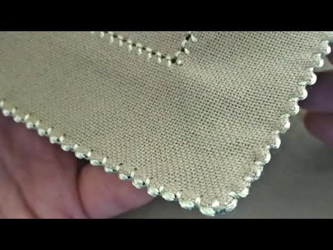 Видео: ОБРОБКА КРАЮ ВИШИВКИ  | Beautiful Hand Embroidery