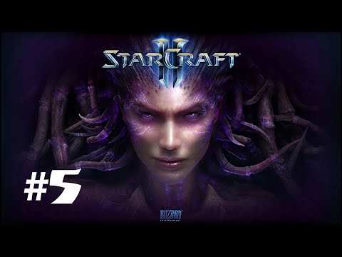 Видео: Прохождение StarCraft II: Heart of the Swarm - Эксперт - Миссия 5 - Перехват