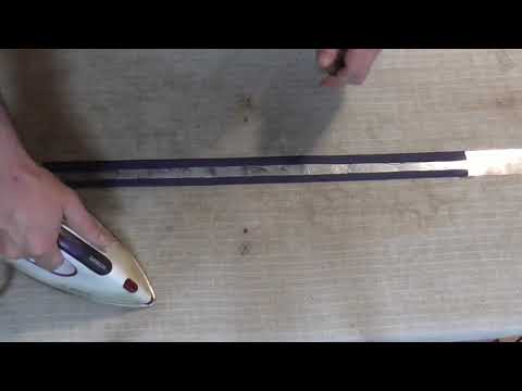 Видео: изготовление пояса с корсажем для классических мужских брюк