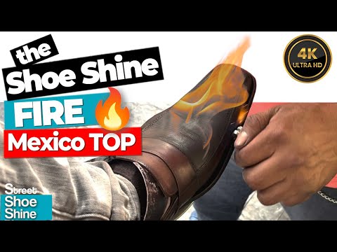 Видео: АСМР Чистка обуви Огонь 😴😴 Техника ТОП #asmr #чистка обуви