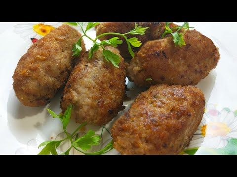 Видео: Мясные Зразы с вкусной начинкой.Сочные,вкусные Зразы.