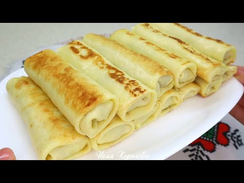 Видео: Вкуснее Вы еще не ели! Тоненькие блинчики на воде с мясом по рецепту бабушки  - готовлю на МАСЛЕНИЦУ
