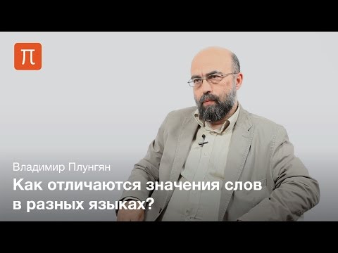 Видео: Владимир Плунгян - Лексика языков мира