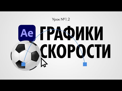 Видео: Урок 1.2: Как сделать анимацию мяча в After Effects. Графики скорости.
