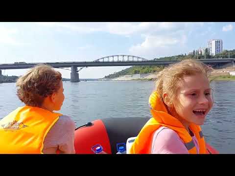 Видео: Сплав на моторной лодке вокруг Уфы по рекам Белая и Уфа. Башкортостан.