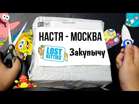 Видео: ПОСЫЛКА ОТ ПОДПИСЧИКА! Настя из Москвы / CHIPICAO / Lost Kitties / Ready2Robot