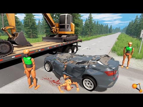 Видео: ОТЕЦ ДАЛ ПОРУЛИТЬ НОВУЮ ЛАДУ ВЕСТУ СЫНУ!  СПАСТИ ИХ НЕ УДАЛОСЬ | BeamNG.drive