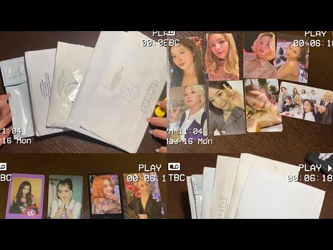 Видео: распаковка кпоп фотокарт #3 🌸k-pop haul💗twice & itzy