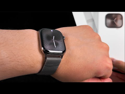 Видео: APPLE WATCH 10 TITANIUM с миланской петлёй - ОБЗОР и опыт использования