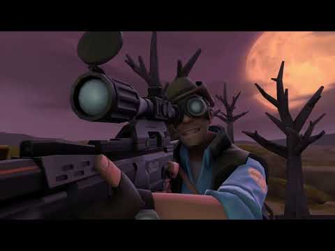 Видео: Снайпер на хэллоуинской карте [SFM]