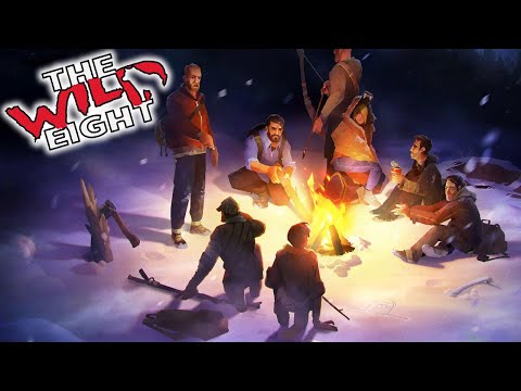 Видео: Мост уничтожен, The Wild Eight, Кооп выживание в экстремальном холоде Часть 3