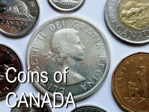 Видео: Обиходные монеты Канады