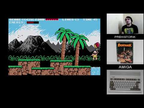 Видео: Prehistorik для AMIGA - Полное Прохождение