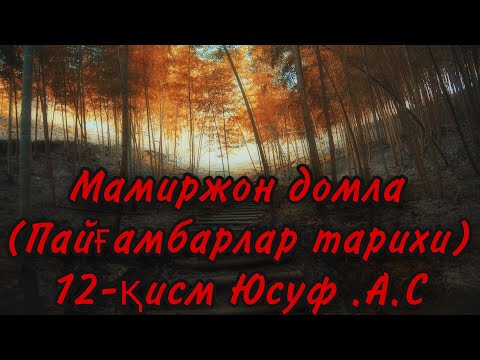 Видео: Мамиржон домла (Пайғамбарлар тарихи)12-қисм Юсуф .А.С