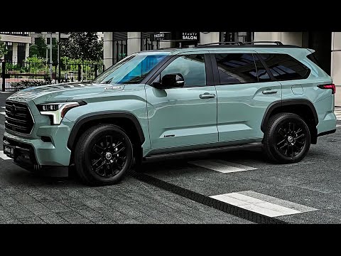 Видео: Toyota Sequoia (2024) — огромный роскошный внедорожник!