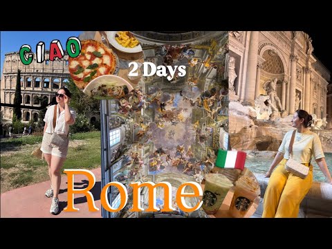 Видео: Italy Vlog Part 1: 2 дня в Риме | Фонтан Треви, Колизей, Ватикан и Папа Римский