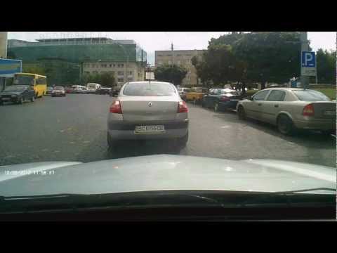 Видео: Автомобилем по Львову 3 Центр Города HD