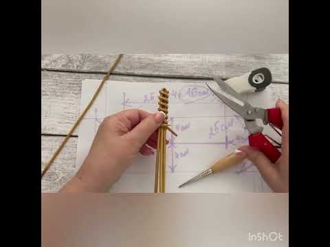 Видео: МК 1 Часть Овал в технике корневого плетения ( подставка для столовых  приборов)