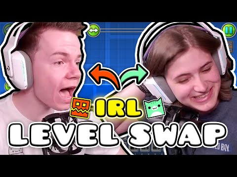 Видео: ОБМЕН УРОВНЯМИ IRL с Wulzy (Geometry Dash)