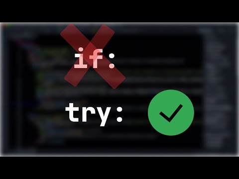 Видео: Зачем нам нужен try-except в Python?