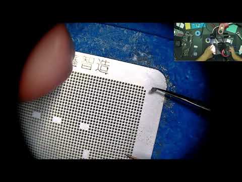 Видео: Быстрый реболлинг M1 процессора