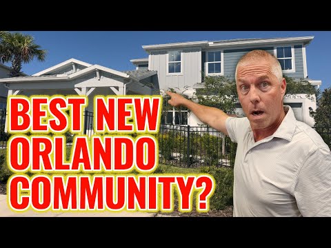 Видео: Лучшее ли это новое место для жизни в Орландо? Экскурсия по двум домам-моделям EverBe