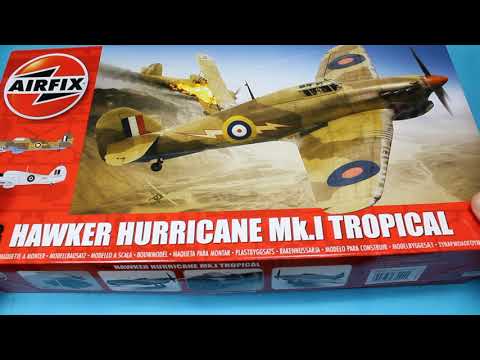 Видео: Airfix 1/48 Hawker Hurricane, Битва за Британию, полная сборка, 80 лет