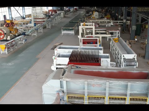 Видео: Поставка для линии производства глинистого кирпича из цеха BBT