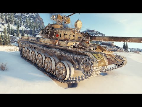 Видео: Объект 140 - Опытный игрок на холме - World of Tanks