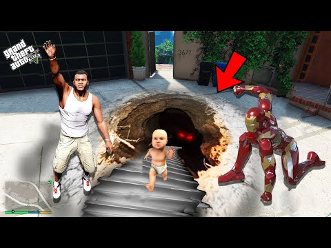 Видео: ФРАНКЛИН ЖЕРДІҢ АСТЫНДАҒЫ ҚҰПИЯ ҮҢГІРГЕ КІРДІ (GTA V)