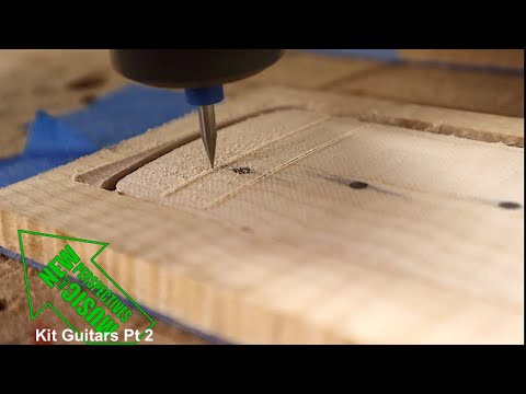 Видео: Как вырезать детали гитары на станке с ЧПУ (Часть 1: Грифы и накладки)