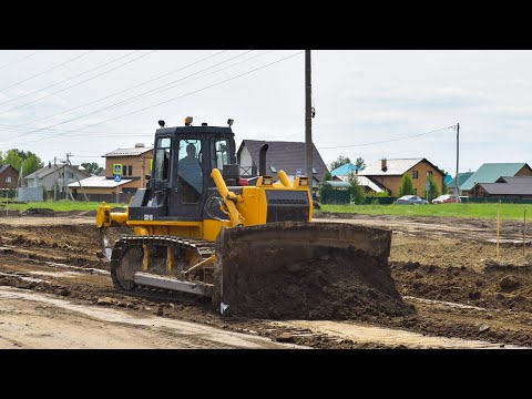 Видео: Бульдозер Shantui SD16