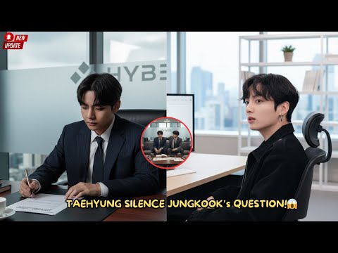 Видео: Почему Тэхён молчал, когда Чонгук спросил, покидает ли он BTS? 💔