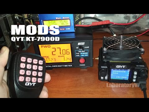 Видео: Моды QYT KT-7900D shopantenna.blogspot.com