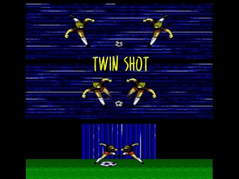 Видео: Tecmo Cup: Dreams vs Frogs (Первое появление Twin Shot) 3 Ч.