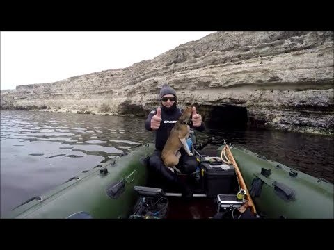 Видео: ПОДВОДНАЯ ОХОТА НА ТАРХАНКУТЕ!ОБЗОР МЫСА УРЕТ!