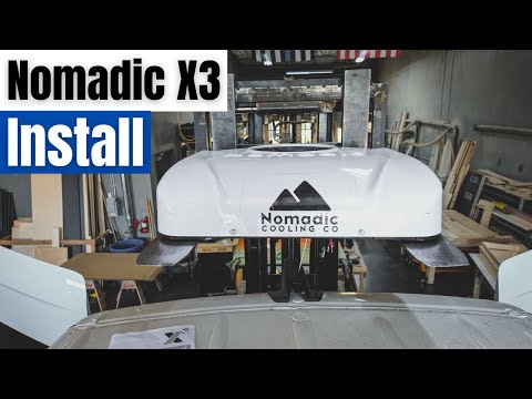 Видео: Установка кондиционера Nomadic X3 | Сборка фургона Sprinter