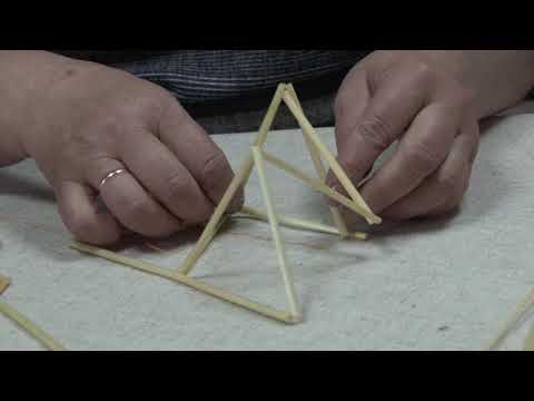 Видео: Мастер-класс по изготовлению модуля для соломенного паука