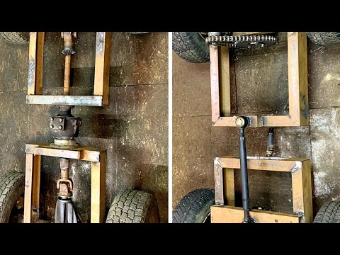 Видео: Два вида рам для самоделок.На тягах или поваротный кулак Уаз.