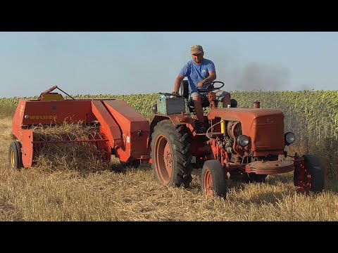 Видео: Настройка Вязального Аппарата Welger ! Трактор Т 25 и Пресс WELGER AP 41 !