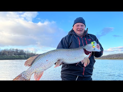 Видео: Только закинул и крокодил