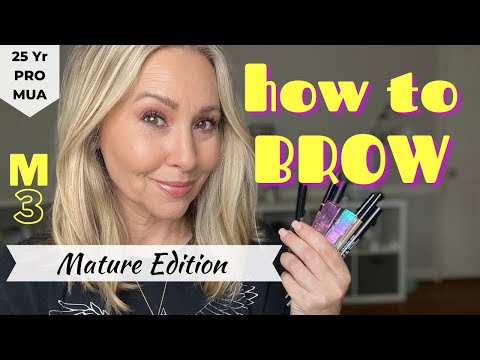 Видео: Как сделать брови: версия для зрелых людей