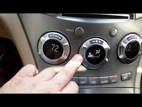 Видео: Subaru Tribeca B9 Краткий обзор Климат конторя