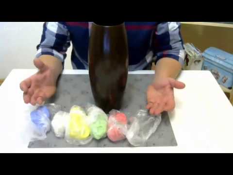 Видео: Дмитрий Руденский. Декор стеклянной вазы. Лепнина.