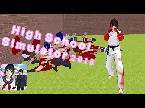 Видео: Кровавый Челлендж или что../High School Simulator 2018